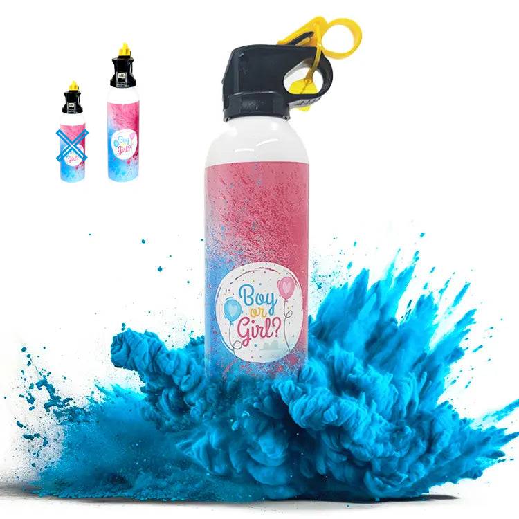 Gender Reveal Feuerlöscher Blau XXL Gender Reveal