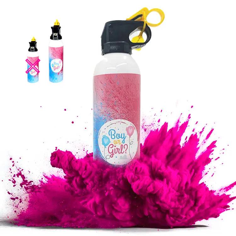 Gender Reveal Feuerlöscher Pink XXL Gender Reveal