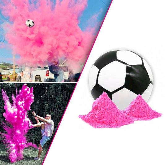 Gender Reveal Fussball Pink Gender Reveal